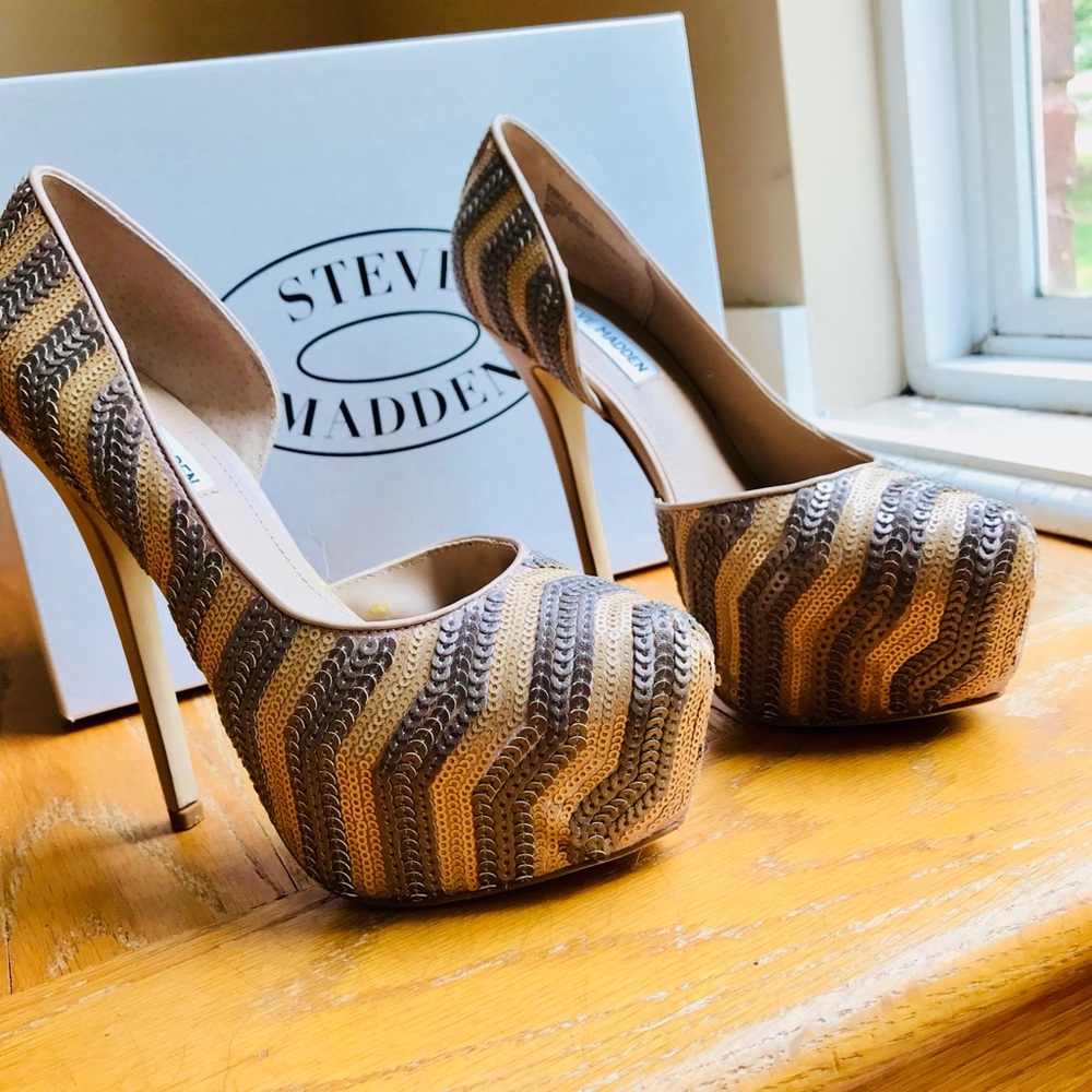 Steve Madden Disco Champagne